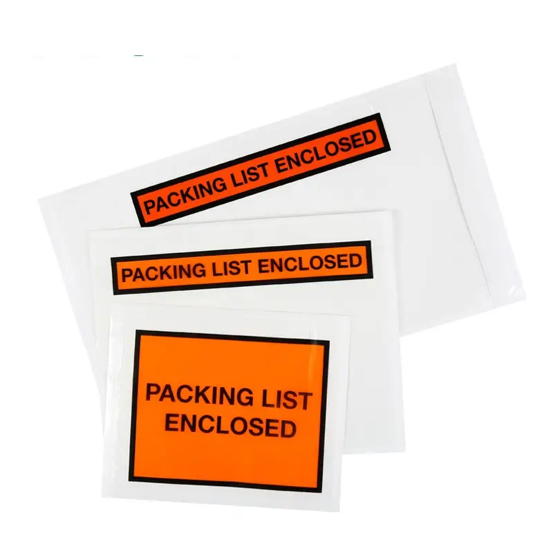 Standard Packing List Envelopes